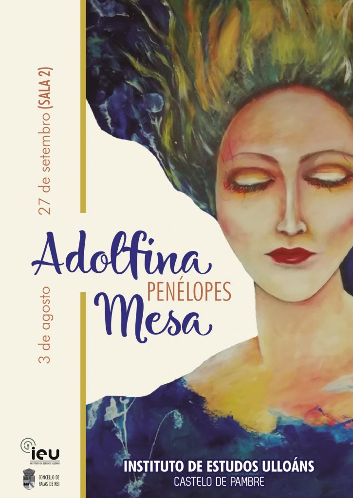 Exposición de Adolfina Mesa, Castelo de Pambre, Instituto de Estudos Ulloáns