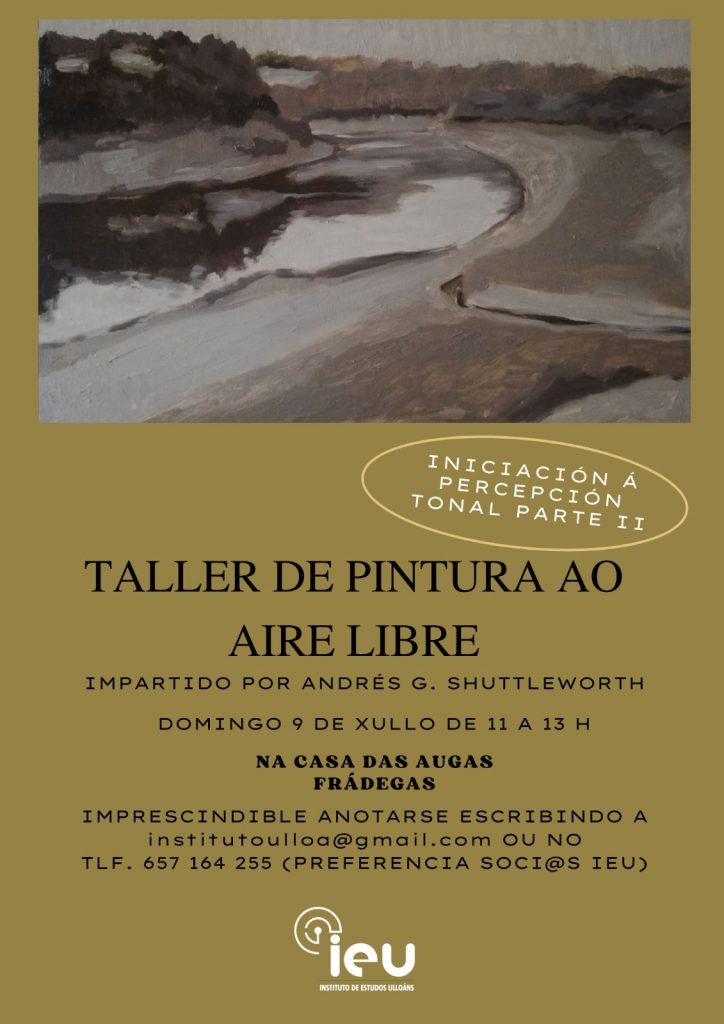 2ª Taller de pintura ao aire libre, Instituto e Esudos Ulloáns, Andrés Shuttlelworth