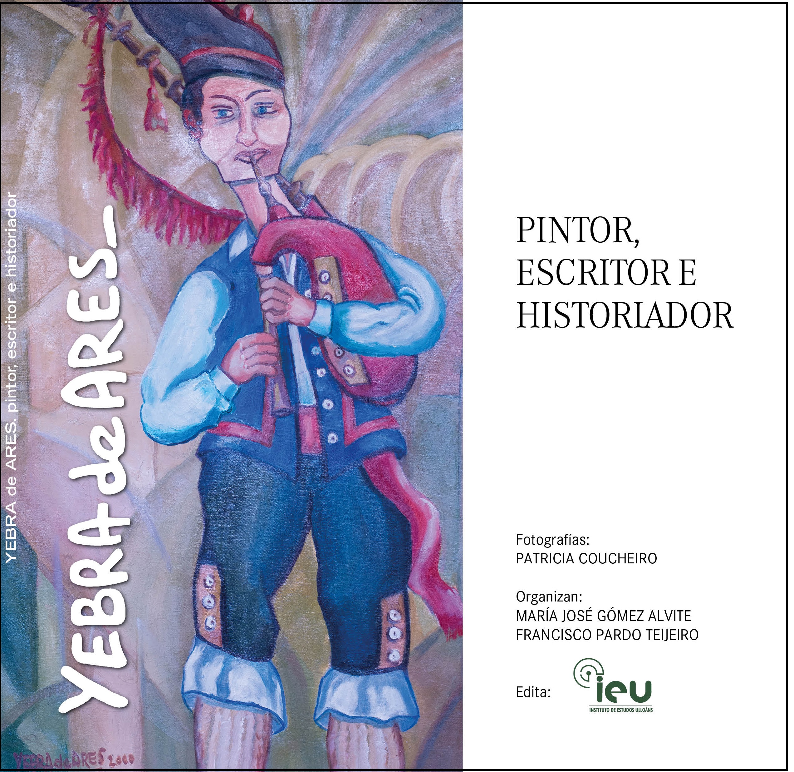Portada catalogo expo Yebra de Ares, Instituto de Estudos lloáns 1