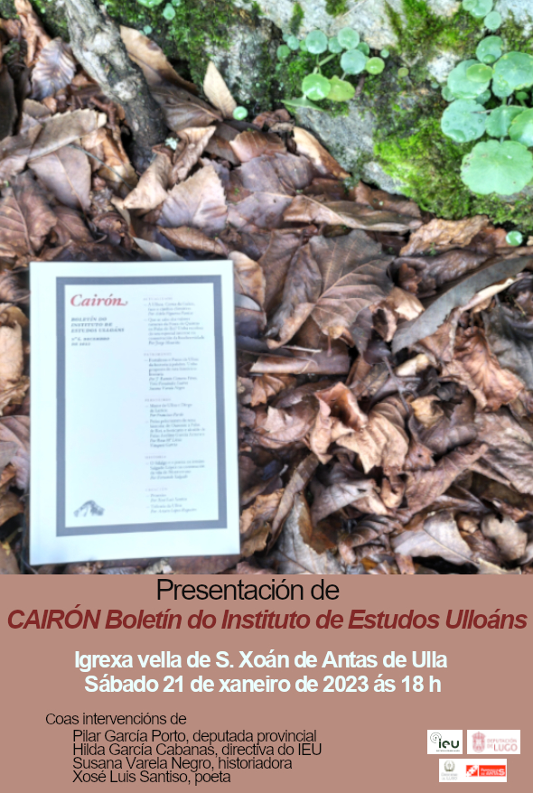 Presentacion Cairón 6, Antas de Ulla, Instituto de Estudos Ulloáns