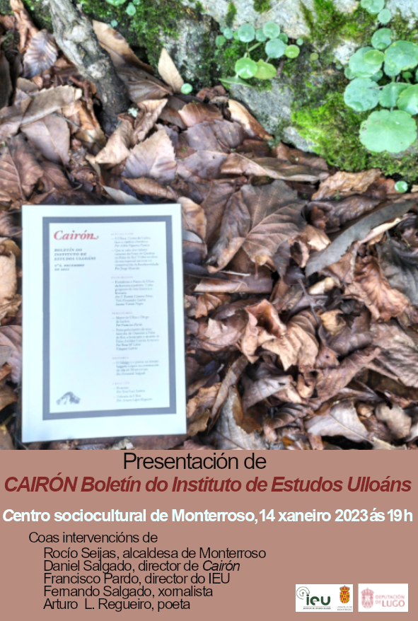 Presentacion Cairón 6, Monterroso, Instituto de Estudos Ulloáns