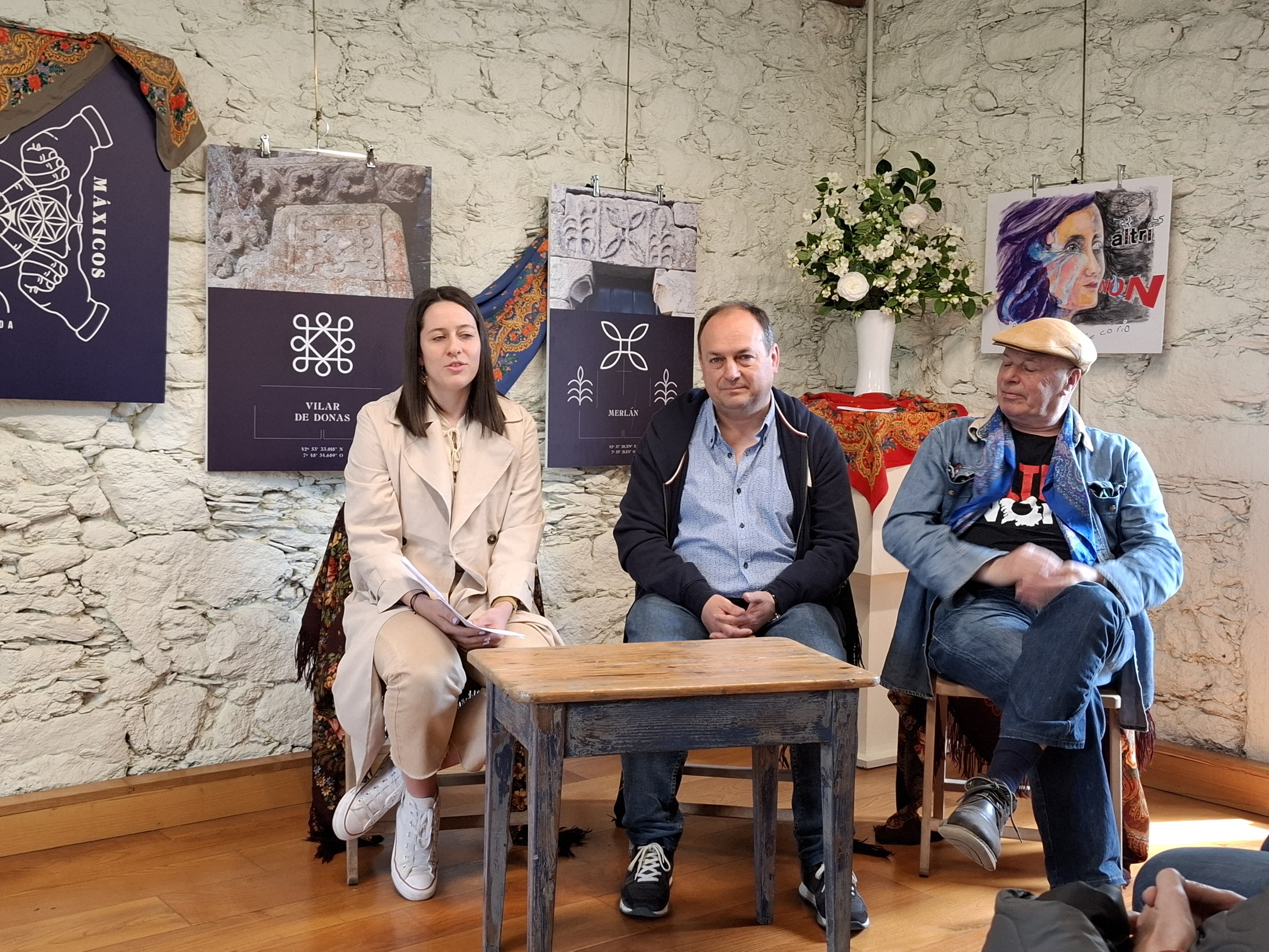 Andrea Santiso, Dia das Letras Galegas 2025, IEU, castelo de Pambre