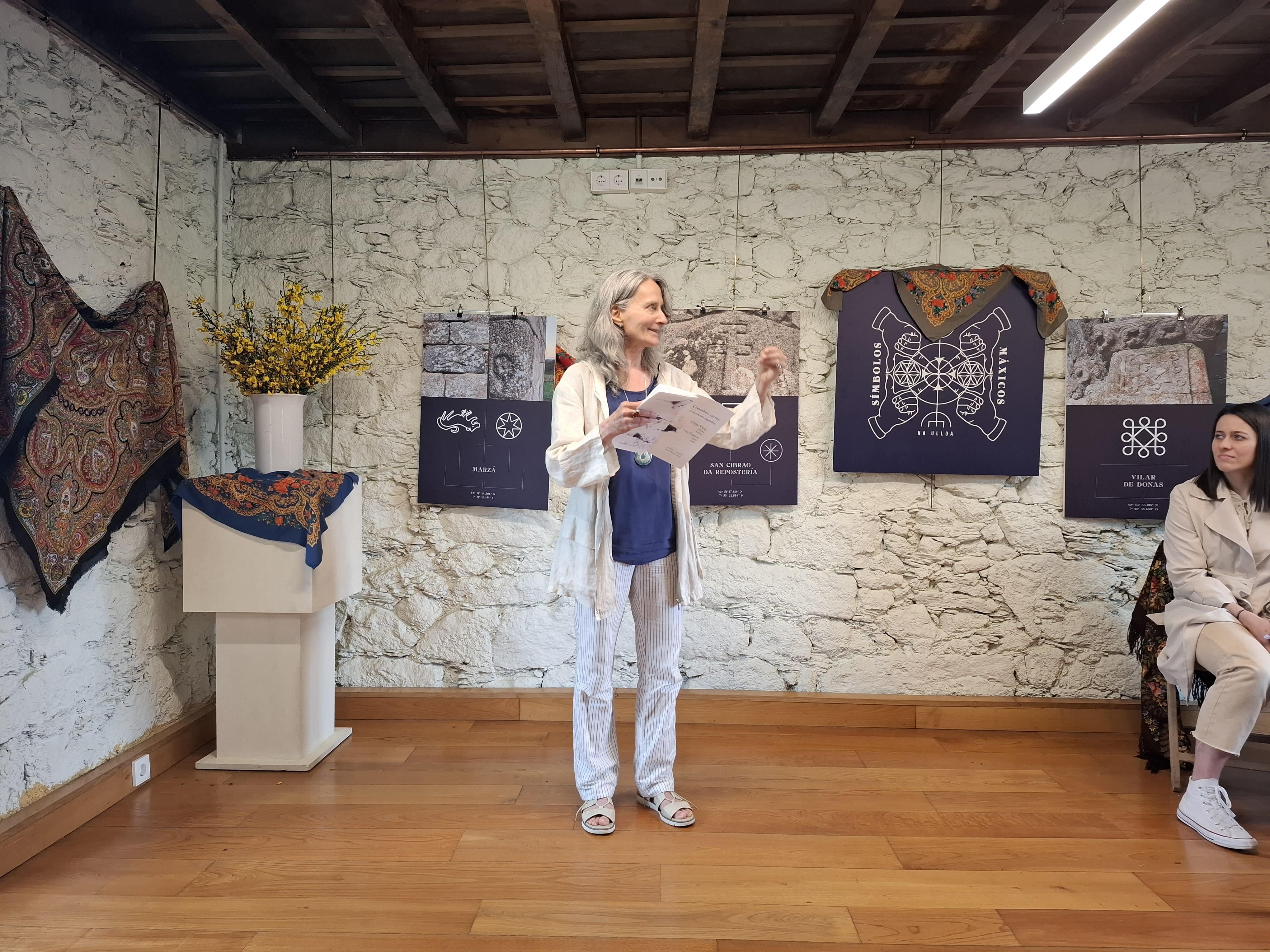 Claire Varin, Dia das Letras Galegas 2025, IEU, castelo de Pambr