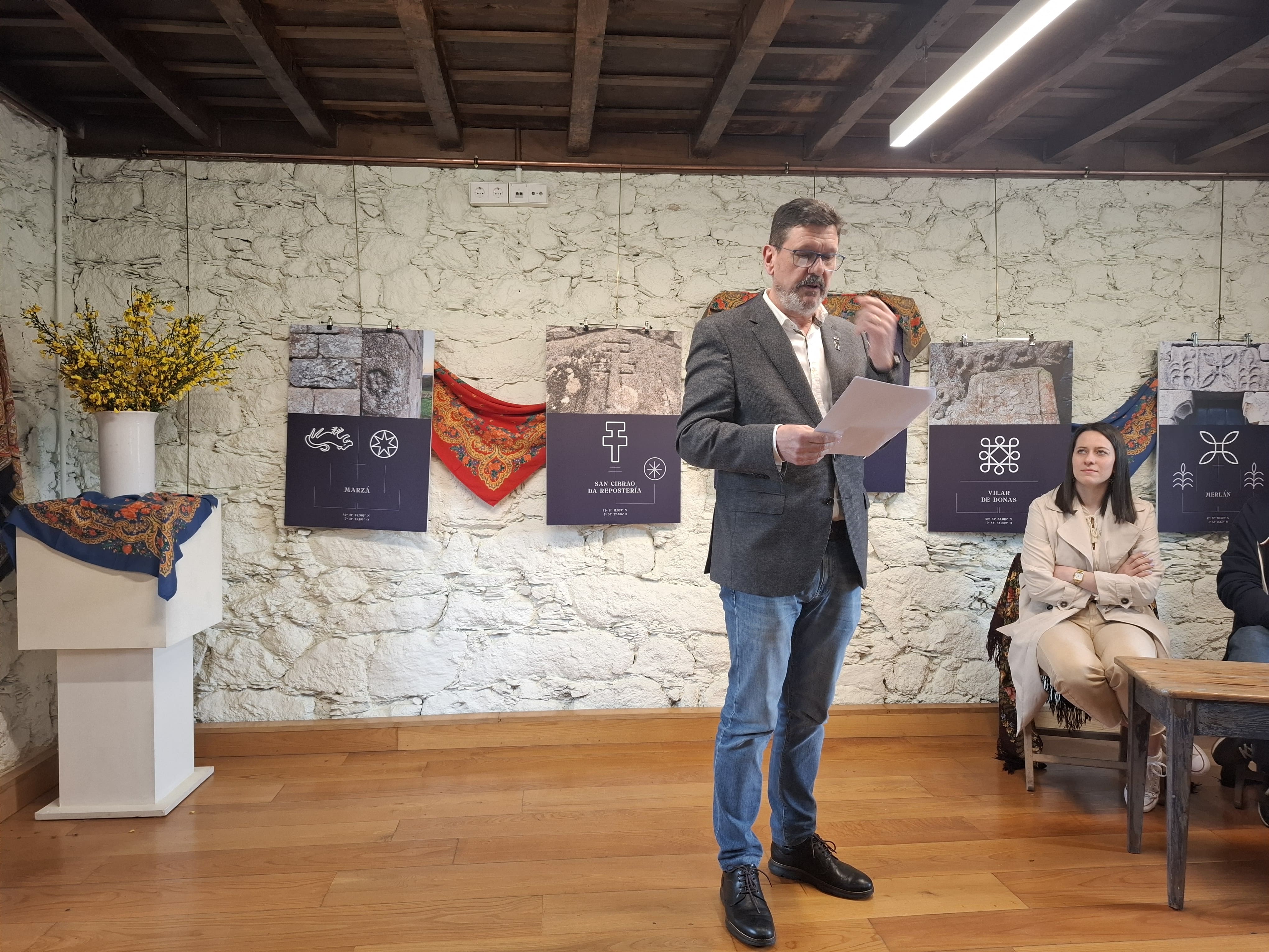 Xosé Luis Santiso, Dia das Letras Galegas 2025, IEU, castelo de Pambr